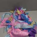 Pastel Rainbow Table Skirt Ruffle Party Tablecloth for Rectangle Table 6ft Birthday Party Baby Shower (72" x 30" (Rectangular))