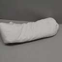 Waterproof Pack and Play Mattress Pad Sheets Fitted, Cotton Fabric Pack and Play Protector, Fits Graco Play Yard, Baby Mini Crib Sheet Cover (39x27 Inch, White)