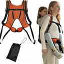 Older Children transfer carrier belt: quick, safe lift from wheelchair to car seat.