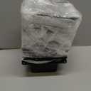 SPACEEUP 4x4 Post Base Cover - Black Square Brackets, 10PCS, 3.6'' x 3.6'' Heavy Duty Steel Deck Post Caps