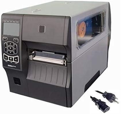 Zebra ZT410 Barcode Label Printer | Thermal Transfer & Direct | Industrial, 4-Inch, 203dpi, USB and Ethernet Interfaces, Power Cable