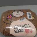 14.5 Get Well Soon Teddy Bear Plush Pillow Soft Teddy Bear Stuffed Animal Body Pillow Gifts for Kids Girls and Boys After Surgery