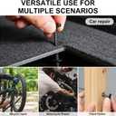 50Pack Heavy Duty Nylon Zip Ties with Mounting Buckles, Self-Locking Cable Fasteners for Car & Home