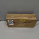 Briful 12'' Large Heads Christmas Glitter Poinsettia Flowers Christmas Tree Ornaments Set of 4 Artificial Flowers with Long Stems for Xmas Tree Party DIY Holiday Decorations, Black Blue