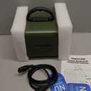 120,000mg/h 0zone Generator High Capacity Ozone Machine & 1 Billion Negative Ion Air Purifier for Home, Car, Pet Odor Removal, O3 Odor Eliminator up to 2,500 Sq. Ft.(Green)