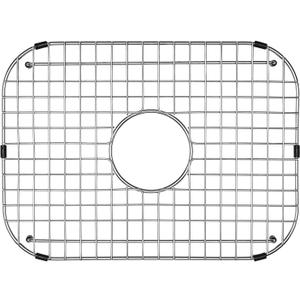 Serene Valley Sink Grid 18-1/8" L x 13-3/8" W, Centered Drain with Corner Radius 3-1/2", NDG1813C, Medium