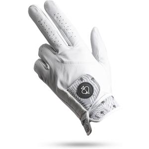 Pins & Aces - Palm Sunday Golf Glove Design - Premium AAA Cabretta Leather, Long-Lasting Durable Tour Glove for Men or Women - Premium Leather Golf Glove Left & Right Hand, Large