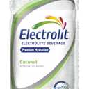 Electrolit, Electrolyte Beverage, Coconut, 21 Fl Oz bottle (Pack of 12) (EXP 10/31/28)