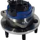 GSP 104214HD Wheel Bearing and Hub Assembly - Left or Right Front (Driver or Passenger Side),Silver