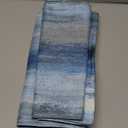 Blue Grey Table Runners Modern Art Farmhouse Linen Table Runners Dresser Scarves Retro Rustic Style for Party Kitchen Dining Table Coffee Holiday Party Decor (Blue Grey, 13"x 71")