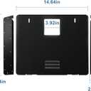 94951 RV Water Heater Door Conversion Kit Fits For Dometic RV Water Heater, Compatible with Atwood GCH6A-10E 6 Gallon, WH-6GA WH-6GEA WH-9GEA, Water Heater, Black