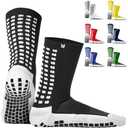 Lux Dual Grip Socks - Soccer Grip Socks for Men and Women. GripArray Performance & Comfort