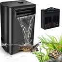 GOZILLA 265GPH Turtle Tank Filter,16W High Flow-Rate Adjustable Turtle Filter Fish Tank Filter, Silent Waterfall Aquarium Filter for Low Water Level Tank from 30 to 55 GAL.(Black)