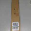 1" Cordless Mini Blinds 21" W x 36" H, White Vinyl Blinds, Horizontal Light Filtering, Window Blinds for Indoor Windows, Office, Kitchen, Bathroom and Living Room.