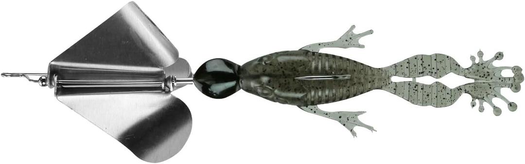 Bio-Blade Buzzbait 4 1/2" 1/2oz, Smoke Salt N Pepper