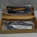 for Grand Cherokee Rear Tail Light Cover Trim Bezel Black for Jeep Grand Cherokee 2014 2015 2016 2017 2018 2019 2020 Black Exterior Accessories 4pcs