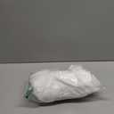 Oval Tablecloth 60 x 84 inch for 6-8 Seats Washable Dining Table Cloths Polyester Fabric White