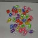 35 Pack Light Up Rings Halloween Party Favors for Kids 4-8 8-12, Goodie Bags Stuffers Treasure Box Toys for Classroom Prizes, Birthday Glow in The Dark Party Supplies Favors for Kids