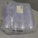 TashiBox 400 Pack 9 oz Clear Plastic Cups, Non Reusable Tumblers Crystal Clear PET Cups