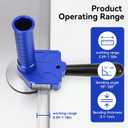 Sheet Metal Bender One Station Disc,90°-180° Bending Angle Sheet Metal Roller,Bending Capacity:Makes 0.59" - 1.18" Curved,Configure Rotary Ergonomic Handle