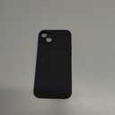 Miracase Designed for iPhone 14 Plus Case with Screen Protector,[Upgraded Enhanced Camera Protection],Shockproof Liquid Silicone Case with Microfiber Lining,6.7 inch, Black