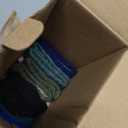 Anlisim Kids Merino Wool Hiking Socks Boys Girls Toddlers Thermal Winter Warm Boot Thick Cushion Gift Socks 6 Pairs 4-7 Years