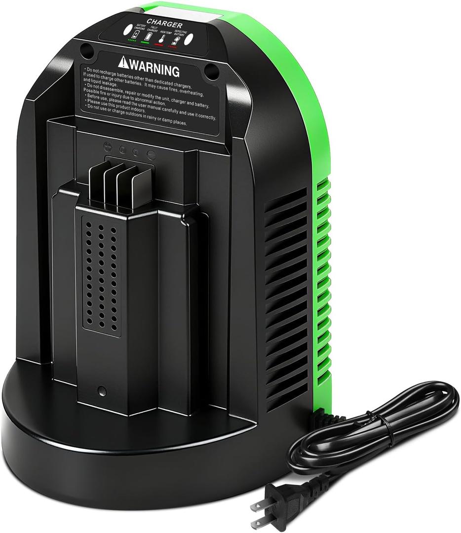 Rapid 4.0Ah Charger Replacement for EGO Battery Charger CH5500 CH2100, Compatible with EGO Charger CH3200 CH5500 CH2800D for EGO 56V Battery BA2800 BA4200 BA1400 BA5600 & Power+ Cordless Tools