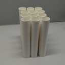 12 Pack White Cardboard Tubes For Decorations