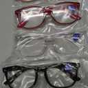 CCVOO Mix & Match Reading Glasses for Women - Lightweight, Comfortable Fit, Clear Vision - Blue Light Blocking (+1,75)