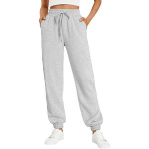 Trendy Queen Women's Sweatpants Athletic Joggers Baggy Pants Lounge Bottom 2026 Fall Fashion with Pockets. S Size