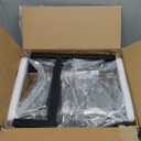 Kitsure Over The Sink Dish Drying Rack - 30.0" to 33.9" x 21.5", Adjustable Sink Drying Rack for Kitchen Sink with Multifunctional Baskets, Black (Large)