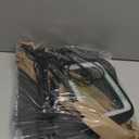 30X 10X Extra Large Floor Magnifying Glass with Light and Stand,7-inch Adjustable Height Floor Magnifying Lamp,2 in 1 Lighted Magnifiers for Close Work, Sewing,Crafts,Hobbies,Reading,Black