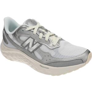 New Balance Women's Fresh Foam Arishi V4 Running Shoe (9.5, Silver Metallic/Reflection/Nb White), 9.5