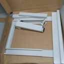 Air Conditioner Bracket,Air Conditioner Support Bracket,No Drilling and No Tools Required, Heavy Duty Steel Construction Holds Up to 200 lbs, with Installation Instruction Manual