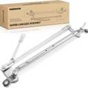 A-Premium Front Windshield Wiper Transmission Linkage Assembly Compatible with Chevrolet Malibu 2008-2012 & Pontiac G6 2005-2010 & Saturn Aura 2007-2009 - Replace# 22711011