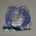 jenico Dog Tie Out Cable: 25ft Dog Lead for Yard - Heavy Duty Chain Leash Outside for Small Large Dogs Up to 500 lbs - Outdoor Dog Runner Tether (Blue)