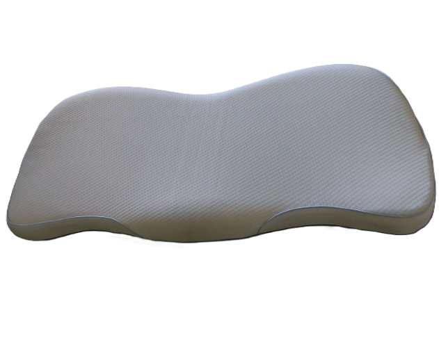 NECK PILLOW 31X15 WHITE
