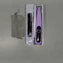 Dog Paw Trimmer with LED Display,35dB Ultra-Low Noise Dog Grooming Clippers,Cordless Paw Trimmers for Dog's Feet with LED Light,Type-C Rechargeable Cat Hair Trimmer for Paws, Ears, Face, Rump (Purple)