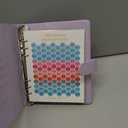 100 Envelopes Money Saving Challenge, Money Saving Binder, Savings Challenges Book With Envelopes, Cash Envelope Budget Binder Savings Book, 100 Day Savings $5050 Challenge Binder (Purple)