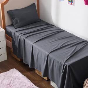 Bedsure Twin XL Sheets Dorm Bedding - 3 Pieces Soft Extra Long Twin Sheets, Breathable & Cooling Bed Sheets Set, Oeko Tex, Easy Care Microfiber for Women, Men, Boys & Girls, Dark Grey