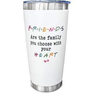 Friendship Gifts for Women Friends, 20 oz Stainless Steel Tumbler, Birthday, Christmas, Friendship Day Gifts for Friend, Bestie, BFF, Coworker, Woman, Female