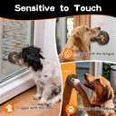 ChunHee Dog Bells to Go Outside,Dog Door Bell for Dogs to Ring to Go Outside,Bells for Dog Training to Go Outside,Dog Bell with Adjustable Volume,1 receivers & 1 Dog Buttons [Black, New 2024]