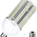Amazon High Brightness 60W LED Corn Light Bulb, E26 E39 Base LED Corn Lamp, 9000 Lumen 5000K Daylight 100V~277V Corn Cob Light Bulb for Indoor Outdoo (60Watts, 1 Count (Pack of 1))
