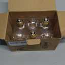 Dimmable E26 Edison Bulb G16.5 A15 LED Bulbs 4W (40W Equivalent) G50 Warm White 2700K AC120V 600lm for Chandeliers, Ceiling Fans, Pendant Lights, Wall sconces, Desk/Table/Floor Lamps 6Pack