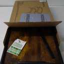 2 Pack Bed Tray Table Breakfast Trays Serving Tray Bamboo Bed Laptap Floding Legs with Handles and Phone Holders