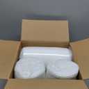 Outdoor Chair Cushions Set of 2, Waterproof Outdoor Cushions for Patio Furniture w/Fade-Resistant, Removable & Machine-Washable Covers, 19x19 Inch, Ideal for Seat in Gardens/Porch, Dark Grey