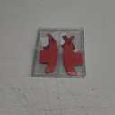 Steering Wheel Shift Paddle Extended Shifter Trim Cover for Ford Mustang 2015 2016 2017 2018 2019 2020 2021 2022 2023 Interior Decoration Accessories Aluminum Alloy (Red 2PCS)