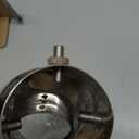 Dsycar Universal 1.5-2.25 Inch Adjustable Inlet Exhaust Tips, Bolt-On Design Chrome Plated Stainless Steel Exhaust Tailpipe Tips (Silver Curved)