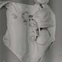 Cutout One Piece Swimsuit,Plunge High Cut Thong Sexy Monokini Bodysuit,Rave Outfit for Women Festival Pool Party (Medium)