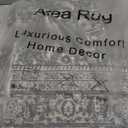 4x6 Washable Vintage Area Rug Black Grey Entryway Office Carpet Non-Slip Soft Low Pile Distressed Indoor Throw Rug for Living Room Bathroom Dining Room